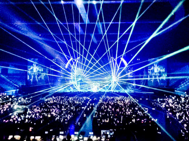 Laser Show @ 100% Angela Zhang World Tour 2016