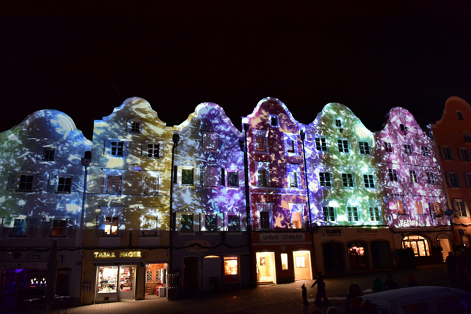 Lichtspiele in Schaerding-Neuhaus,Germany 2015